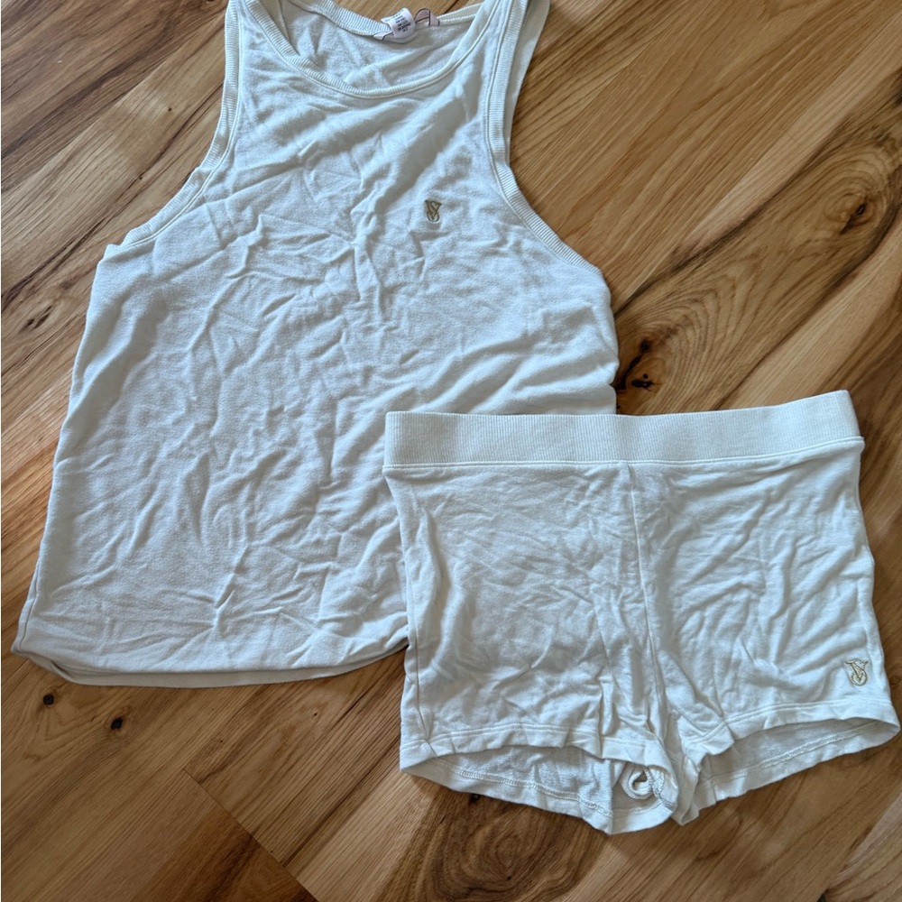 Women's Cream Intimate Set